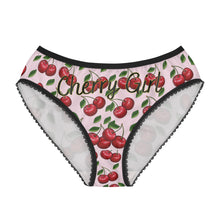 Load image into Gallery viewer, Women's Briefs - Cherry Print - Cherry Girl
