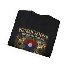 Load image into Gallery viewer, Vietnam Veteran – 9th Infantry Division – The Old Reliables – Vietnam War Tribute T-Shirt – Vietnam Soldier – 1966–1969
