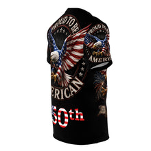 Load image into Gallery viewer, Proud to Be American Eagle 250th Anniversary Tee | Flag Graphic
