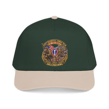 Load image into Gallery viewer, Mid Profile Baseball Cap - Army - 442nd Infantry Regimental Combat Team - 3D - Enhanced with EUR WWII SVC
