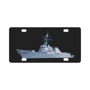 Navy - Destroyer - USS John S McCain - Ship only wo Txt Classic License Plate