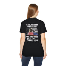 Load image into Gallery viewer, Unisex Ultra Cotton Tee - To the Soldiers that Serve
