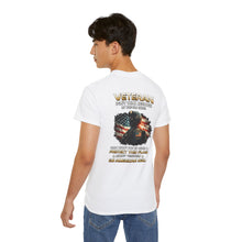 Load image into Gallery viewer, Unisex Ultra Cotton Tee - Veteran’s pride and sacrifice
