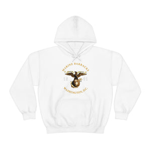 Unisex Heavy Blend™ Hooded Sweatshirt - Marine Barracks - Washington, D.C 1801 X 300