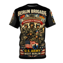 Load image into Gallery viewer, Berlin Brigade Veterans Tribute Tee — All-Over Print - 1983-1987
