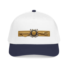Load image into Gallery viewer, Mid Profile Baseball Cap - USCG - Marine Safety - Auxiliary wo txt - 3D - Enhanced
