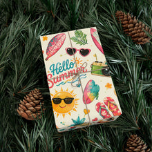 Load image into Gallery viewer, Gift Wrap Paper — Hello Summer Beach Vibes
