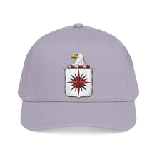 Load image into Gallery viewer, Mid Profile Baseball Cap - COA - Central Intelligence Agency (CIA)  wo Txt - 3D - Enhanced
