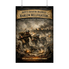 Load image into Gallery viewer, Rolled Posters - 369th Infantry Regiment - Assault across No Man's Land - WWI - Poster
