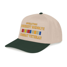 Load image into Gallery viewer, Mid Profile Baseball Cap - Opn Inherent Resolve (OIR) SVC Bar - Combat Veteran - DTF
