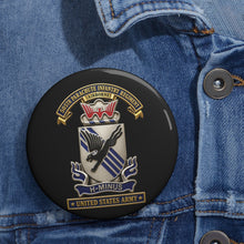 Load image into Gallery viewer, Custom Pin Buttons - Army - 505th Parachute Infantry Regiment (PIR) - DUI - United States Army - 3D - Enhanced

