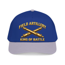 Load image into Gallery viewer, Mid Profile Baseball Cap - Field Artillery - King of Battle - 3D - Enhanced
