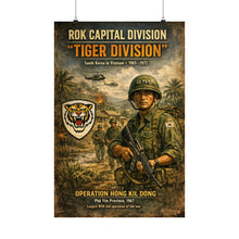 Load image into Gallery viewer, Matte Poster - Tiger Division
