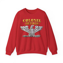 Load image into Gallery viewer, Crewneck Sweatshirt - Colonel - Retired - 3D - Enhanced

