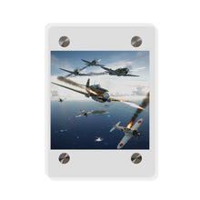 Load image into Gallery viewer, Acrylic Wall Art Panel - Curtis P-40 Kittyhawk w Machine Guns Blazing
