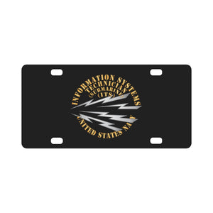 Navy - Rate - Information Systems Technician - Submarine X 300 Classic License Plate