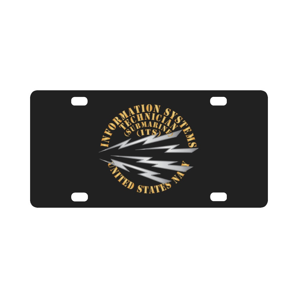 Navy - Rate - Information Systems Technician - Submarine X 300 Classic License Plate