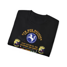 Load image into Gallery viewer, Unisex Ultra Cotton Tee - USAF - 21st Tactical Air Support Squadron - 9th Infantry Division - ROK w VN SVC X 300
