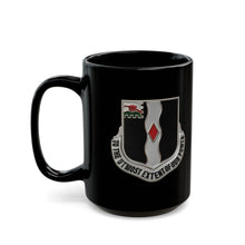 Load image into Gallery viewer, Black Mug  (15oz) - DUI - Infantry - 60th Infantry Regiment wo txt - 3D - Enhanced X 300
