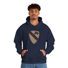 Load image into Gallery viewer, Hoodie – SSI - 1st Cavalry Division - Subdued Desert X 300

