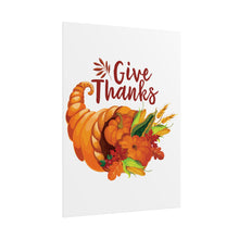 Load image into Gallery viewer, Rolled Poster - Thanksgiving - Give Thanks
