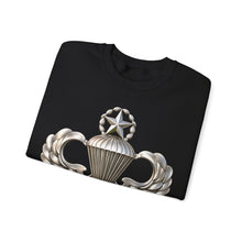 Load image into Gallery viewer, Crewneck Sweatshirt - Army - Master Airborne Badge - No Txt - 3D X 300
