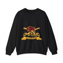Load image into Gallery viewer, Crewneck Sweatshirt  - Army  - 10th Cavalry Regiment w Br - Ribbon X 300
