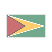Load image into Gallery viewer, Kiss-Cut Stickers - Flag - Republic of Guyana wo txt X 300
