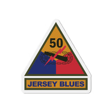 Load image into Gallery viewer, Die-Cut Magnet - SSI - 50th Armored Division w Name Tape X 300
