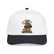 Load image into Gallery viewer, Mid Profile Baseball Cap - Army - Cold War Vet - 4th Bn 73rd Armor - 1st Inf Div - Panzer Kaserne Boblingen, FRG - M60A1 Tank w COLD SVC - 3D Enhanced X 300
