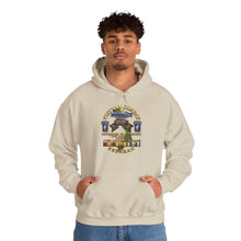 Load image into Gallery viewer, Hoodie – Army - Vietnam Combat Vet - N Co 75th Infantry (Ranger) - 173rd Airborne Bde SSI - 3D - Enhanced
