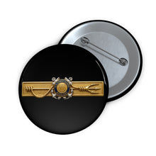 Load image into Gallery viewer, Custom Pin Buttons - USCG - Marine Safety - Auxiliary wo txt - 3D - Enhanced

