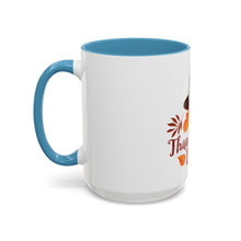 Load image into Gallery viewer, Accent Coffee Mug - Thanksgiving Day - Happy Thanksgiving Day
