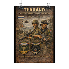 Load image into Gallery viewer, Posters - Thailand's war heroes Cobras and Panthers
