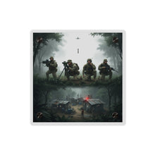 Load image into Gallery viewer, Acrylic Wall Art Panel - Jungle Drug Lab Destruction wo Explosions
