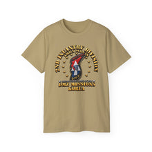 Load image into Gallery viewer, Unisex Ultra Cotton Tee - Army - 2nd Infantry Division - ImJin Scout - DMZ Missions - 3D - Enhanced
