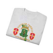 Load image into Gallery viewer, Unisex Ultra Cotton Tee - Army - Vietnam Combat Veteran w 212th Military Police Company - MACV SSI - VN SVC X 300
