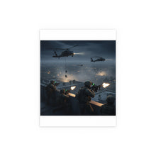 Load image into Gallery viewer, Indoor and Outdoor Silk Posters - Night Air Assault by Army Rangers
