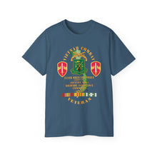 Load image into Gallery viewer, Unisex Ultra Cotton Tee - Army - Vietnam Combat Veteran w 212th Military Police Company - MACV SSI - VN SVC X 300
