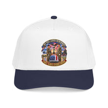 Load image into Gallery viewer, Mid Profile Baseball Cap - Emblem - We Will Always Remember - They Gave Everything - 3D - Enhanced
