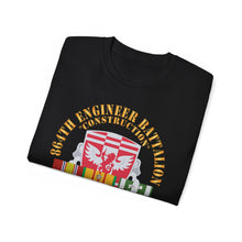 Load image into Gallery viewer, Unisex Ultra Cotton Tee - 864th Engineer Battalion with Vietnam Service Ribbon X 300
