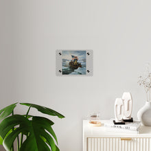 Load image into Gallery viewer, Acrylic Wall Art Panel - Washington Crossing the Delaware duing the Revolutionary War
