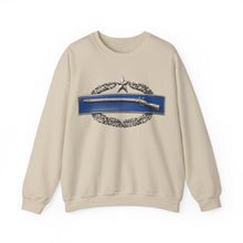 Load image into Gallery viewer, Crewneck Sweatshirt - Army - Combat Infantryman Badge - No Txt - 2nd Award - 3D X 300

