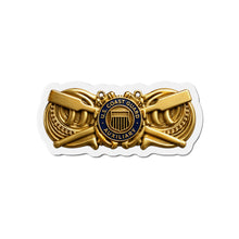 Load image into Gallery viewer, Die-Cut Magnet - USCG - Coxswain - Auxiliary wo txt - 3D - Enhanced
