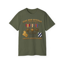 Load image into Gallery viewer, Unisex Ultra Cotton Tee - Army - Iraq War Veteran - 3rd Infantry Division - 3D - Enhanced
