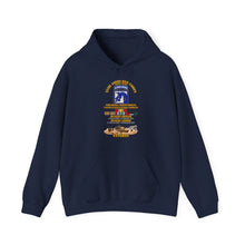 Load image into Gallery viewer, Hoodie – XVIII Airborne Corps Desert Storm Ribbons - with Scene - 3D - Transparent
