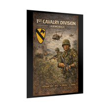 Load image into Gallery viewer, Rolled Posters - 1st Cavalry Division in Ia Drang
