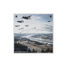 Load image into Gallery viewer, Acrylic Wall Art Panel - Operation Tomahawk - 187th Regimental Combat Team
