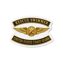 Load image into Gallery viewer, Die-Cut Magnet - USCG - Aviation Rescue Swimmer w txt - 3D - Enhanced
