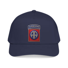 Load image into Gallery viewer, Mid Profile Baseball Cap - Army  - 82nd Airborne Division - SSI wo Txt - 3D - Enhanced
